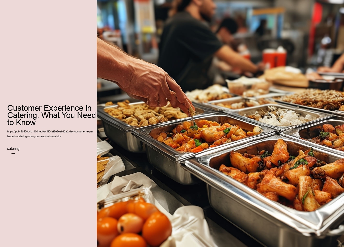 Customer Experience in Catering: What You Need to Know